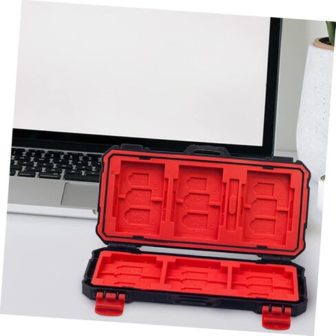 Professional Memory Cards Storage Box Protective Box Simple Flash Container Cf Cards Case Memory Organizer Holder Case in Saudi Arabia