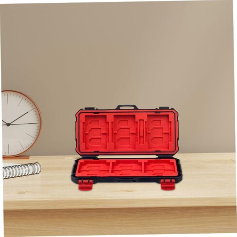 Professional Memory Cards Storage Box Protective Box Simple Flash Container Cf Cards Case Memory Organizer Holder Case in Saudi Arabia