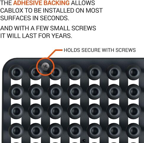 Cablox Bundles - Adhesive (11 Pack, Black) in Saudi Arabia