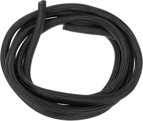 Meccanixity تقسيم الأكمام سلك الأفق 1/8 "25 قدم الالتفاف ذاتي الأكمام مضفر UL94-V2 الأليفة PET PET الأليفة للسيارات ، إدارة الكابل المنزلي in Saudi Arabia