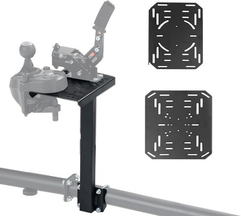 Marada Racing Simulator Cockpit Gear Shift Platform Fit for 50MM Round Tube Driving Simulation Cockpit Including 3 Platforms in Saudi Arabia