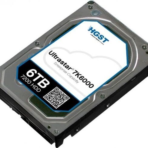HGST ، A Western Digital Company Ultrastar 7K6000 6000GB 7200RPM SAS 4KN ULTRA ISE 128MB CACHE 3.5 بوصة العارية أو OEM 0F222790 in Saudi Arabia