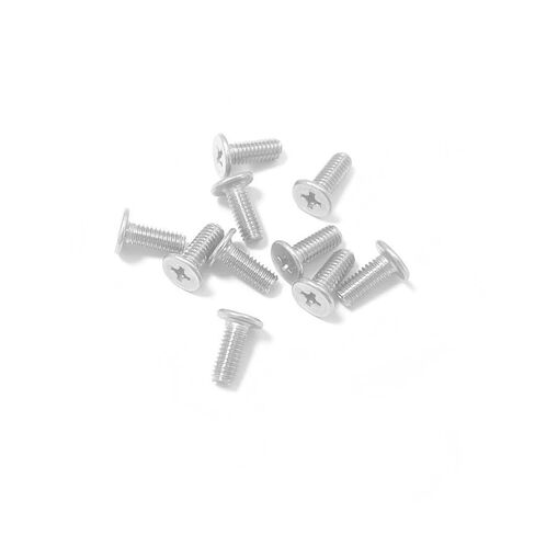 Zahara 10pcs M4 × 10 مم مسامير آلة رأس فيليبس 10 حزمة - لتركيب التلفزيون ، الشاشة ، الكمبيوتر ، درجات LCD in Saudi Arabia