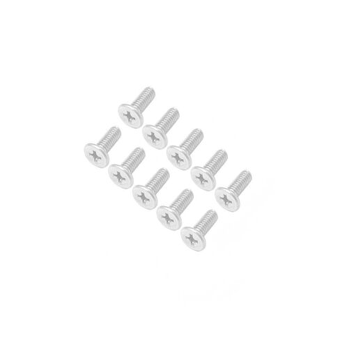 Zahara 10pcs M4 × 10 مم مسامير آلة رأس فيليبس 10 حزمة - لتركيب التلفزيون ، الشاشة ، الكمبيوتر ، درجات LCD in Saudi Arabia
