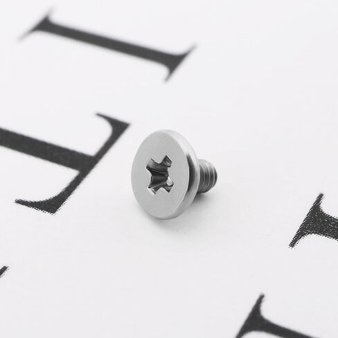 20pcs M.2 SSD Wireless Network Card Solid State Drive Computer Case Stainless Steel Cross Screw M2x2.5mm Diameter 4.5mm Compatible with Dell Silver in Saudi Arabia
