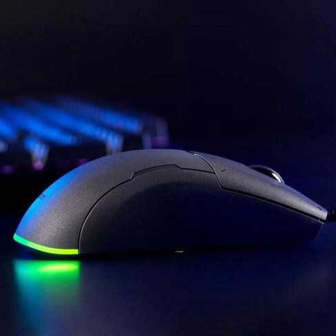 Xiaomi Gaming Mouse Lite Approx 72g RGB Ambient Light 5 Level DPI TTC Micro Switch with E-Sports Scroll Wheel Side Button IP54 Ergonomic Curved in Saudi Arabia