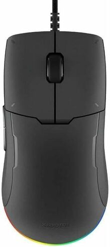 Xiaomi Gaming Mouse Lite Approx 72g RGB Ambient Light 5 Level DPI TTC Micro Switch with E-Sports Scroll Wheel Side Button IP54 Ergonomic Curved in Saudi Arabia