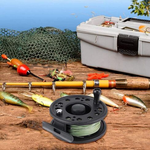 GLA7/8 5/6 Fishing Reel and Line Set, Left Right Hand Interchangeable Fishing Reel in Saudi Arabia