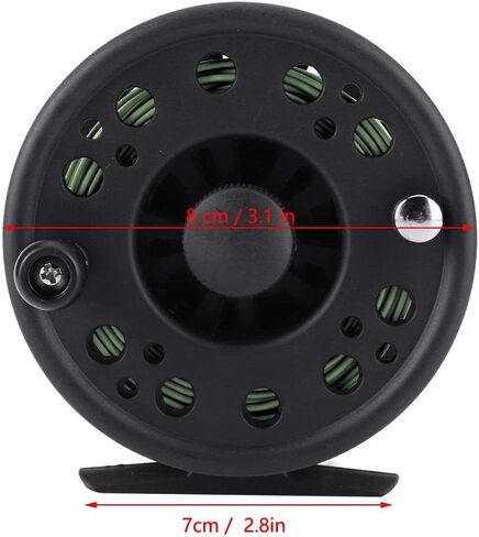 GLA7/8 5/6 Fishing Reel and Line Set, Left Right Hand Interchangeable Fishing Reel in Saudi Arabia