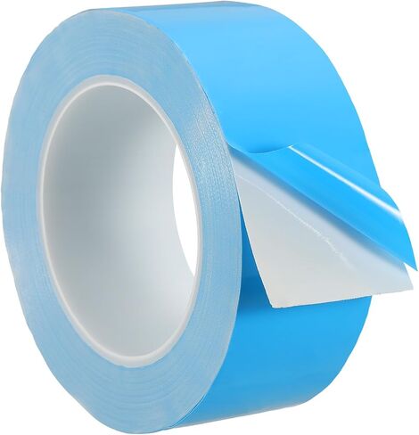 PATIKIL Thermal Adhesive Tape, 25m x 45mm x 0.2mm Double Side Adhesive Thermal Conductive Tape for Heatsink LED GPU Modules Computer CPU IC Chip, Blue in Saudi Arabia