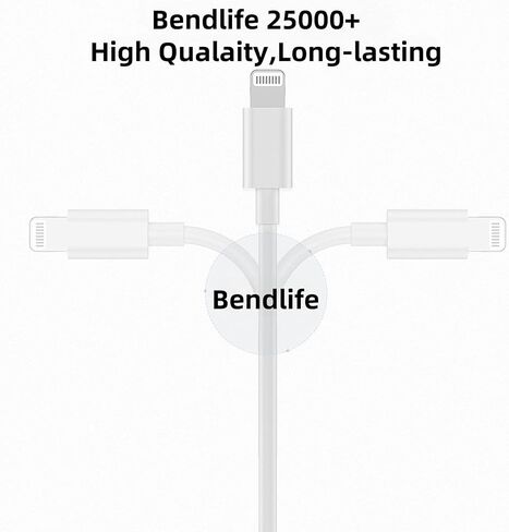 للحصول على USB C إلى Cable Cable 27W شحن سريع 15 قدمًا/5M 2PACK MFI معتمد من النايلون مضفر كبل الشاحن الطويل الطويل المتوافق مع iPad/iPod/iPhone 14/13/11/11/PRO MAX/X/SE/8/7 Series in Kuwait