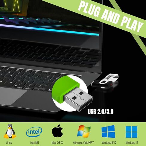 50 Pack 128MB Custom USB Flash Drive Customized USB Thumb Drive, Customizable USB Drive Logo Print Event Favors, Branding with JBOS Personalized Memory Stick 50pcs Multiple Color Choice in Kuwait
