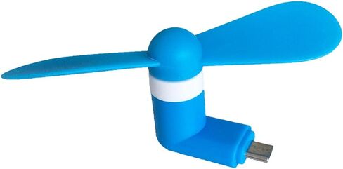 مروحة الهاتف الخليوي ملونة وقوية للهاتف الخلوي للهاتف المحمول USB لموصل USB in Kuwait