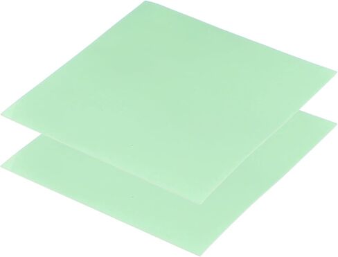 PATIKIL Thermal Pads 100x100x0.5mm, 2 Pack Silicone Cooling Thermal Pad for CPU GPU IC PCIe M.2 2280 SSD NVMe Heatsink, Green in Saudi Arabia