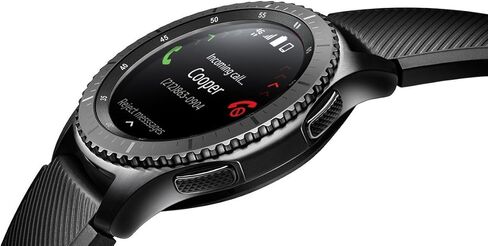 Samsung Gear S3 Frontier Smartwatch 46mm - Dark Gray (متجدد) in Saudi Arabia