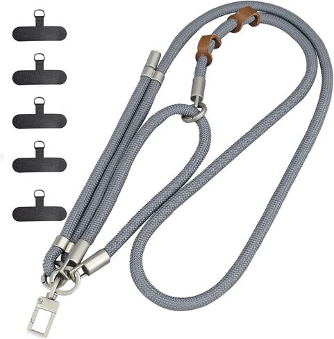 حبل الهاتف الخليوي 2 PCS-1 PCS حزام قابل للتعديل ، حزام واحد من الرسوم ، 5 أجهزة كمبيوتر ، حقيبة حبل متقاطع متعدد الوظائف in Kuwait