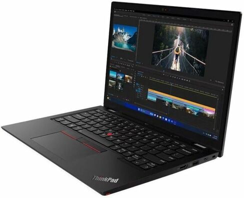 Lenovo ThinkPad L13 Gen 5 21LM0012US 13.3" Touchscreen Convertible 2 in 1 Notebook - WUXGA - Intel Core Ultra 7 155U - 16 GB - 512 GB SSD - English Keyboard - Black in Saudi Arabia