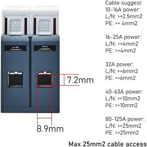 DC SPD Surge Protector for 100V-1000V PV Systems, 2-Pole 40kA T2 Level, Replaceable Module, Solar Panel Lightning Protection, Overvoltage Protection (250V) in Saudi Arabia