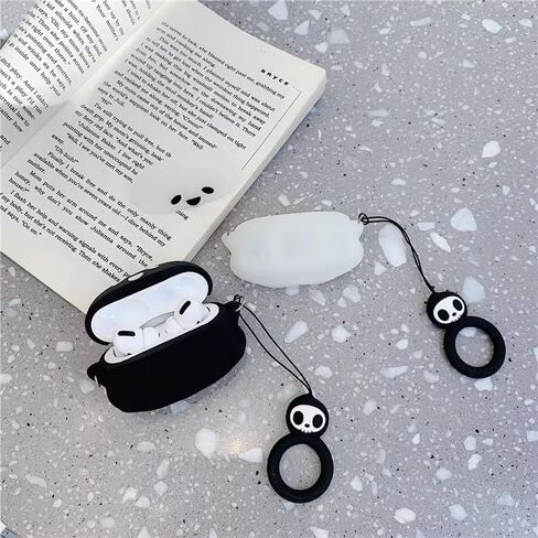 Cute Case for AirPods Pro 2 Case Cover with Cleaner kit, Airpods Pro2 Cases Women Anti-Drop Silicone iPods Pro2 Earbuds Charging Cases Girl Keychain for Airpods Pro 1st/2nd Generation (Pink) in Saudi Arabia