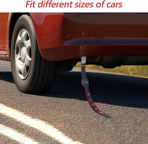 Magiclulu Car Strap المضادة للثبات ، جهاز التخلص الإلكتروستاتيكي القابل للتعديل 2pcs للقيادة الآمنة ، شرائط التأريض الثابت للسيليكون ، 17.3 بوصة in Saudi Arabia