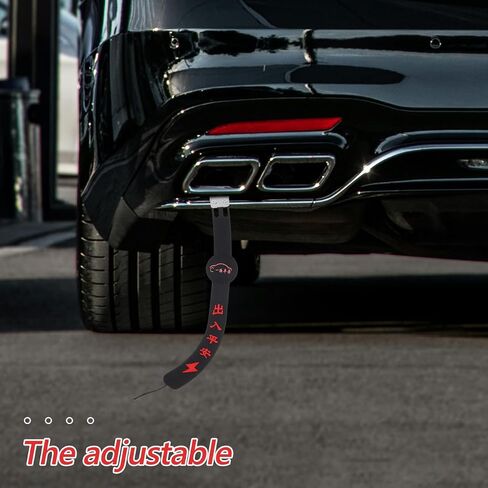 Magiclulu Car Strap المضادة للثبات ، جهاز التخلص الإلكتروستاتيكي القابل للتعديل 2pcs للقيادة الآمنة ، شرائط التأريض الثابت للسيليكون ، 17.3 بوصة in Saudi Arabia