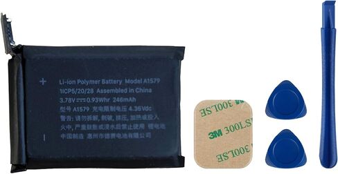 New Rechargeable Battery A1579 Compatible with Apple Watch Series 1 42mm A1554 A1579 A1803 with Tools in Saudi Arabia