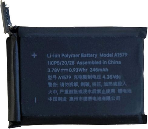 New Rechargeable Battery A1579 Compatible with Apple Watch Series 1 42mm A1554 A1579 A1803 with Tools in Saudi Arabia