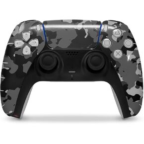 Wraptorskinz الجلد التفاف متوافق مع Sony PS5 DualSense Controller Wraptorcamo القديم Camouflage Camouflage الأسود (وحدة تحكم غير مدرجة) in Saudi Arabia