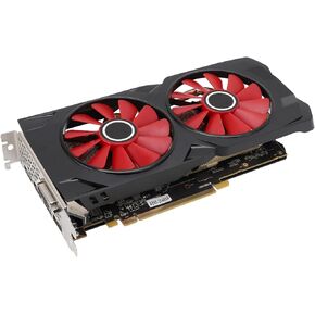 DENASH 8GB GDDR5 بطاقة رسومات ، بطاقة فيديو 256 بت GPU PCI Express 3.0 × 16 بطاقة رسومات ألعاب مع 2 مراوح تبريد لجهاز 4K Gaming PC 1080P 3A Games in Kuwait