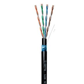 Paige Gamechanger محمية OSP CAT6 كابل ، 258340804 ، دفن مباشر ، 22AWG ، F/UTP الصلبة ، CM ، 1000 قدم بكرة ، أسود in Saudi Arabia