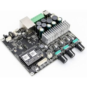 ARYLIC UP2stream 2.1 لوحة مضخم صوت مضخم الصوت ، WIFI و Bluetooth 5.0 50WX2 + 100W MultiRoom Sub Class D Amplifier Amplifier for DIY. in Kuwait