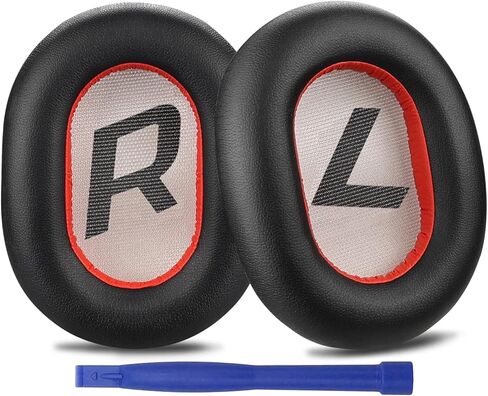 Soulwit Earpads استبدال Plantronics Backbeat Pro 2 ، Voyager 8200 UC سماعات ، وسائد منصات الأذن مع جلد البروتين الناعم ، وعزل الضوضاء عالي الكثافة - أسود in Saudi Arabia