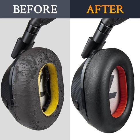 Soulwit Earpads استبدال Plantronics Backbeat Pro 2 ، Voyager 8200 UC سماعات ، وسائد منصات الأذن مع جلد البروتين الناعم ، وعزل الضوضاء عالي الكثافة - أسود in Saudi Arabia
