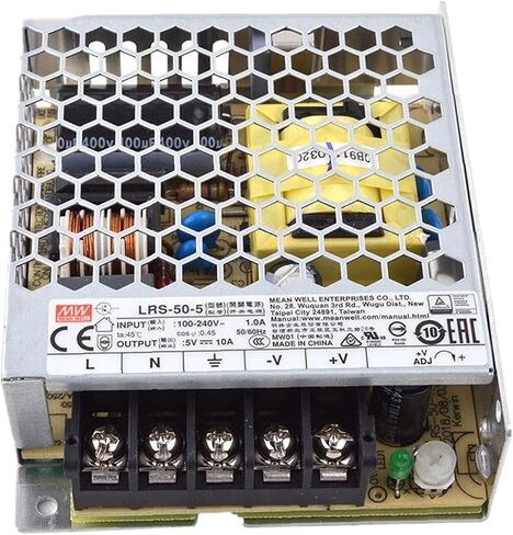 LRS-50-5 5V 10A 50W Switching Power Supply ، AC/DC Industrial LED Driver للمعدات/الاتصالات/أنظمة الإضاءة in Kuwait