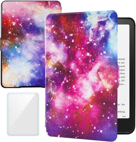 Case for Kindle Paperwhite 5th/6th/7th Generation ، غطاء لـ 6 "KPW1/2/3 (2012-2017 ، الإصدار ، Model EY21 و DP75SDI) يتضمن جلود PU الذكية حامية شاشة مع نوم تلقائي/Wake (Flower Paradise) in Saudi Arabia