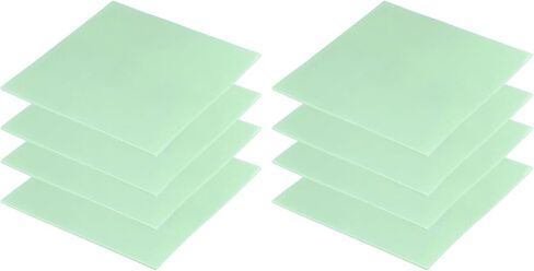 PATIKIL Thermal Pads 100x100x1.5mm, 8 Pack Silicone Cooling Thermal Pad for CPU GPU IC PCIe M.2 2280 SSD NVMe Heatsink, Green in Saudi Arabia