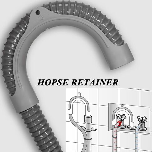 Funmit 8Ft Universal Washing Machine Drain Hose Flexible Extension Hose Fit for Most Household Washing Machines in Saudi Arabia