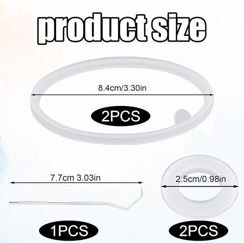 4 مساءً بديل لحشية الغطاء لزجاجة الخلاط Strada Flip Shaker Cup Parts Parts Accessories مع الخطاف ، حلقة ختم السيليكون لـ BlenderBottle Strada Flip Shaker 24 Oz 28 Oz in Kuwait