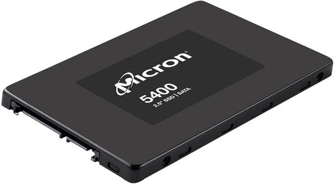 Micron Technology - MTFDDAK3T8TGB -1BC15ABYYR 5400 MAX 3.84 TB محرك الحالة الصلبة - 2.5 داخلي - SATA (SATA/600) - الاستخدام المختلط - جهاز الخادم مدعوم - 3.4 DWPD - 540 MB/S MAXIMUM MASSUM READ in Kuwait