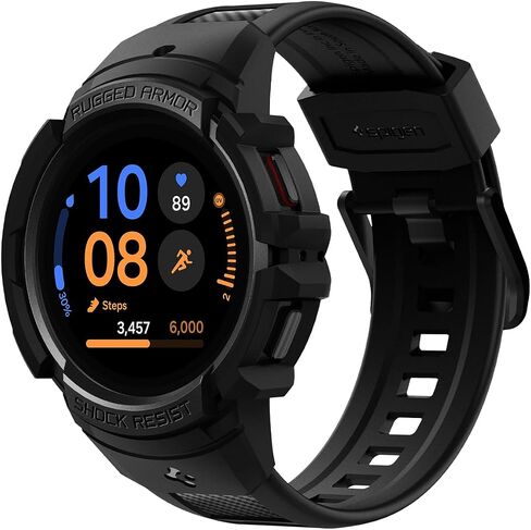 Spigen Rugged Armor Pro for Galaxy Watch Band with Case Durable TPU in Saudi Arabia