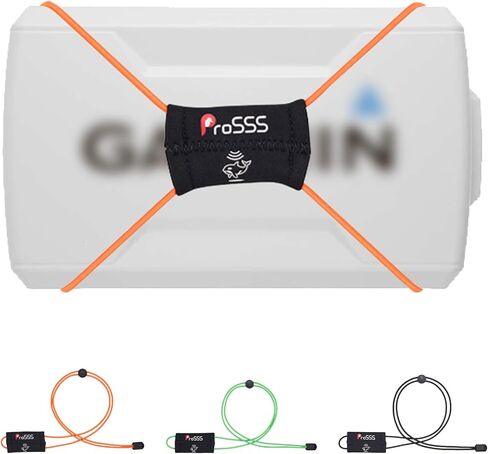 Fish Finder Cover Straps - Adjustable Fishing Accessories Bungee Strap for Graph Screen Cover, Secure Fit for Travel Up to 18" – Compatible with Liv Fishing & Boat Cover Straps in Saudi Arabia