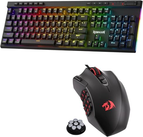 Redragon K580 Pro Gaming Keyboard M921 RGB Gaming Mouse in Saudi Arabia