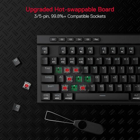 Redragon K580 Pro Gaming Keyboard M921 RGB Gaming Mouse in Saudi Arabia