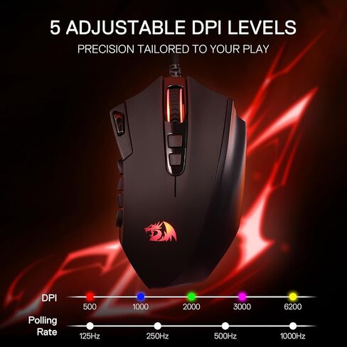 Redragon K580 Pro Gaming Keyboard M921 RGB Gaming Mouse in Saudi Arabia