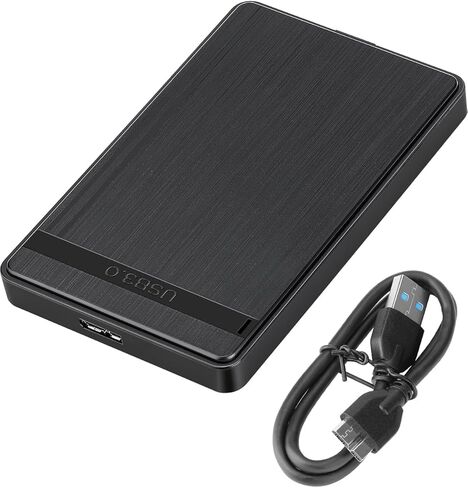 حاوية محرك أقراص صلبة خارجي 2.5 "، SATA إلى USB 3.0 محول خالي من الأدوات حالة القرص الصلب الخارجي لمدة 2.5 بوصة SATA SSD 7-9.5 مم ， 6TB سعة in Saudi Arabia