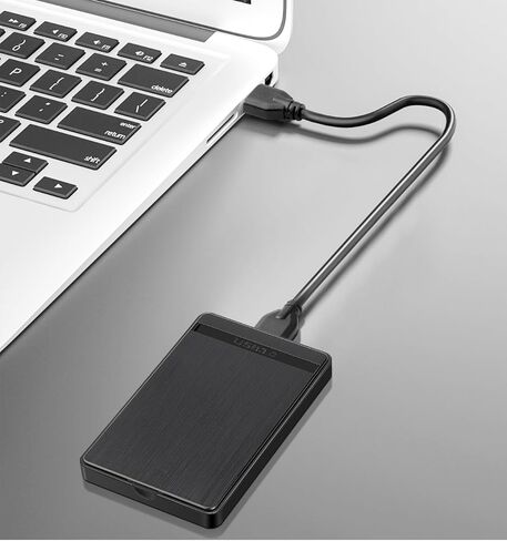 حاوية محرك أقراص صلبة خارجي 2.5 "، SATA إلى USB 3.0 محول خالي من الأدوات حالة القرص الصلب الخارجي لمدة 2.5 بوصة SATA SSD 7-9.5 مم ， 6TB سعة in Saudi Arabia