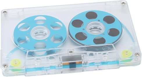 Blank Cassette Tapes, Convenient Low Noise Multipurpose Reel to Reel Blank Cassette Tape for Recording Music (Gold) in Saudi Arabia