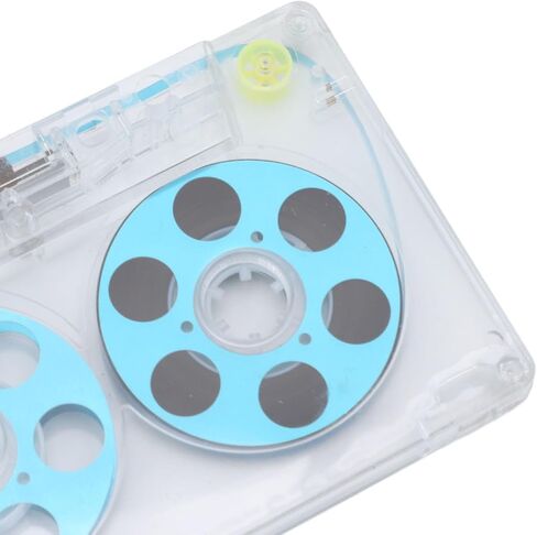Blank Cassette Tapes, Convenient Low Noise Multipurpose Reel to Reel Blank Cassette Tape for Recording Music (Gold) in Saudi Arabia