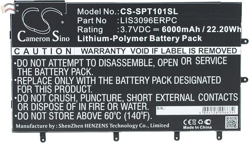VI Vintrons Battery لـ Sony SGP321 ، So-03e ، Xperia Tablet Z ، Xperia Tablet Z 10.1 "، in Saudi Arabia