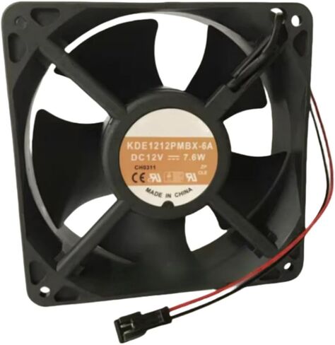 KDE1212PMBX-6A مروحة 12 سم لـ 12V 7.6W 12038 120x120x38mm 2-ware مروحة التبريد in Saudi Arabia